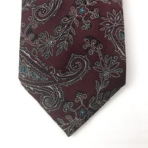 Oscar De La Renta Silk Tie - Vintage